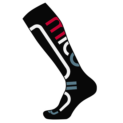 Mico Performance Snowboard socks in Thermolite